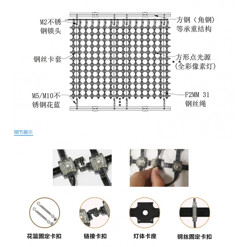 P38.5 LED 網(wǎng)格屏，LED網(wǎng)格軟屏，戶(hù)外LED網(wǎng)格屏